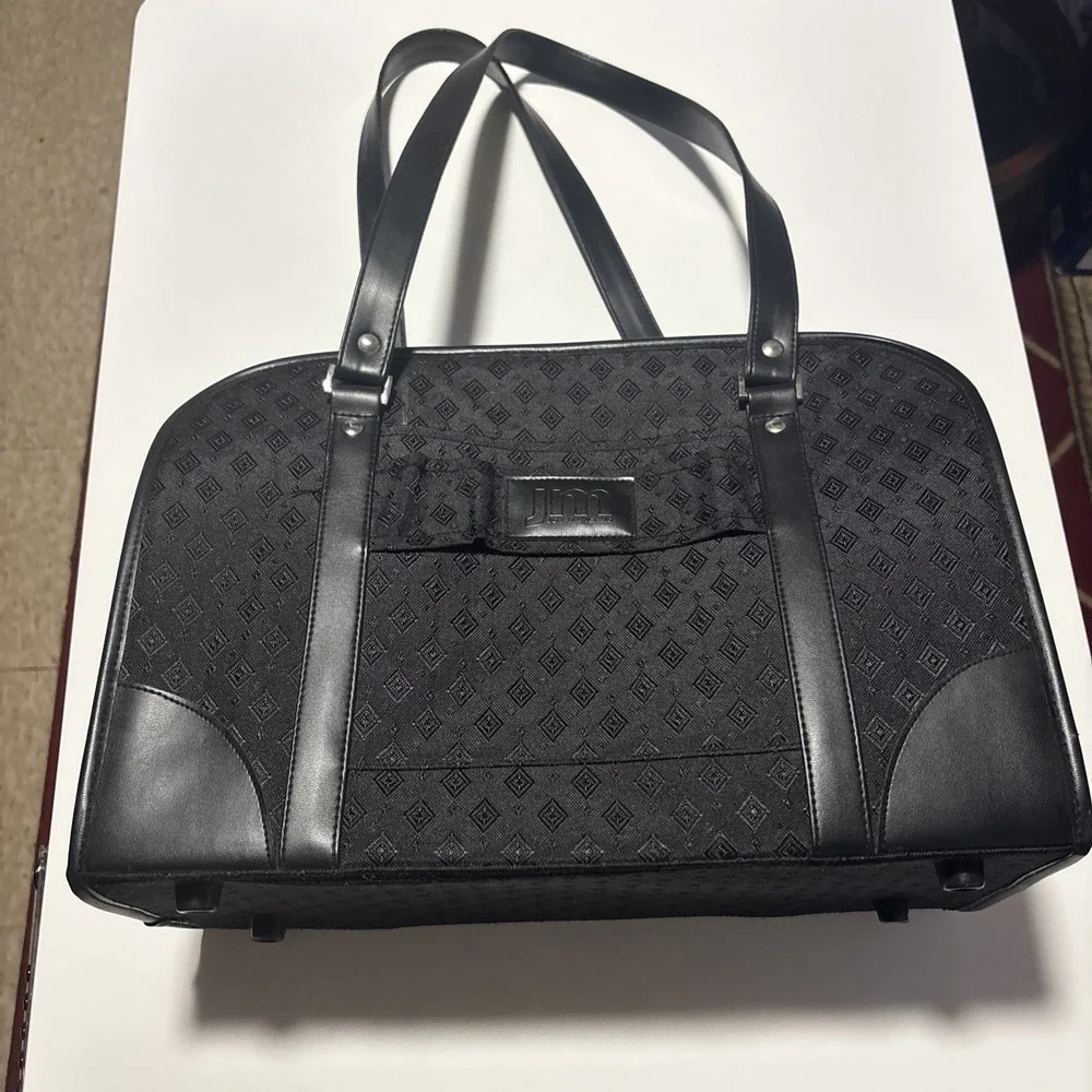 Joy Mangano Black Diamond Weekender Carry On Duffle Tote Luggage